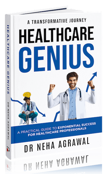 Healthcare Genius Book Mockup Image